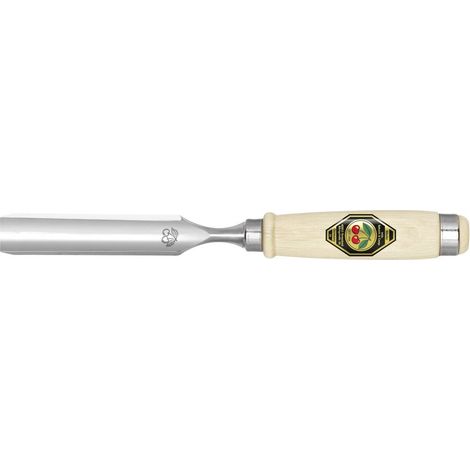 Gouge à bois creuse 20 mm – Beige léger conforme DIN 5142 – Pour bois dur et teck – Outil professionnel – Kirschen