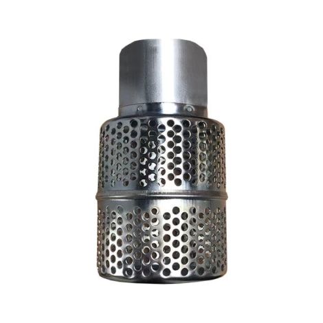 Crépine acier pour motopompe passage 7 mm – Diamètre 100 mm – Conçue pour filtration efficace – Usage professionnel – Worms (1/3)
