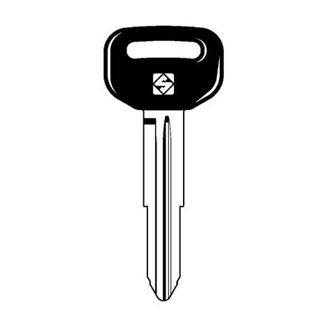 CHIAVE AUTO DAIHATSU DH4RP SILCA - ACCIAIO NICHELATO- 5 pezzi