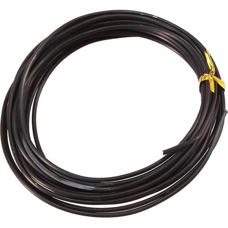 9 Rollen Aluminium-Trainingsdraht (1,0 mm, 1,5 mm, 2,0 mm), (Schwarz)