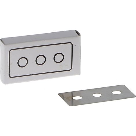 Lot de 5 lames pour grattoir table de cuisson 50293444001 Universel
