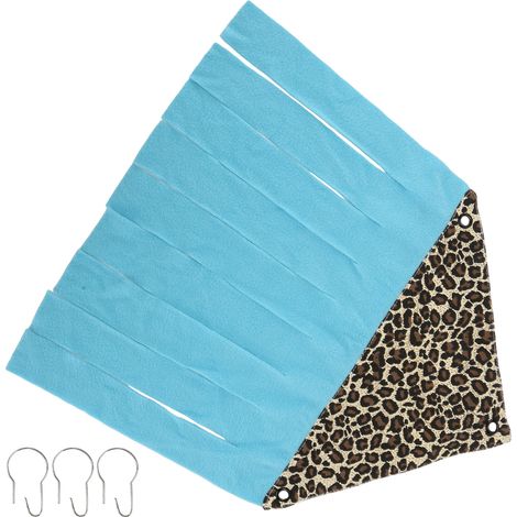 Cachette en toile et flanelle pour hamsters, furets, chinchillas et léopards (1/5)