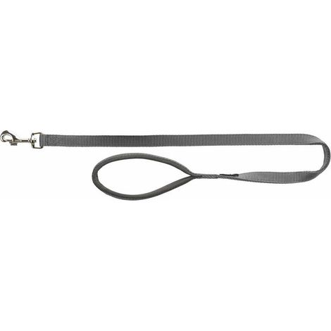 Premium guinzaglio: XS-S: 1.2m/15mm grigio