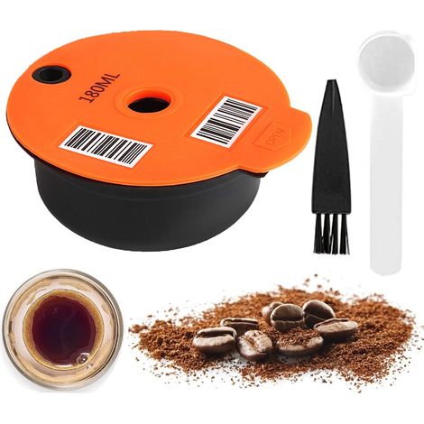 1 Capsule réutilisable,Acier inoxydable,Filtre permanent,Compatible Tassimo et Bosch,Café maison (1/5)