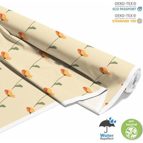 OUTDOOR DEKOSTOFFE OXFORD - Motiv Blumen I DX5499