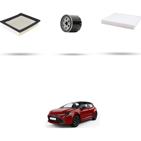 Kit tagliando 3 filtri compatibile con Toyota Corolla XII (E210) 2.0 Hybrid 144kw Dal 2023 (1/5)