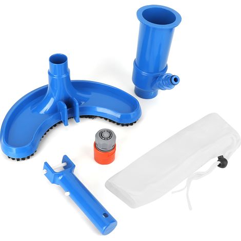 Kit de Nettoyage et Entretien pour Piscine - Brosse Aspirateur et Outils de Nettoyage Complets (1/5)