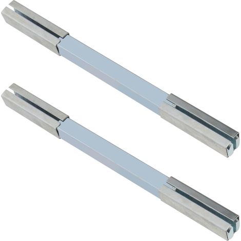 Door Handle Spindle Rods 6.9mm x 110mm Door Handle Lock Pin Cylinder Lock Pin Solid Steel Fixing Pin Square Pin for (1/5)