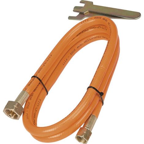 Propangasschlauch 5 Meter 3/8"x1/2" L