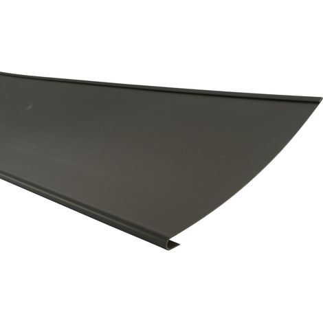 Marley Traufstreifen für geneigtes Dach 200 x 25 cm braun Traufstreifen