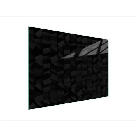 TABLA DE CORTAR DE VIDRIO 40x30 NEGRA