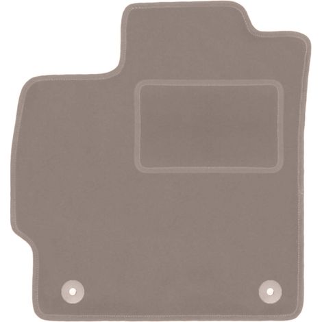 Alfombrilla de conductor beige para Toyota Prius III XW30 hatchback (2011-2015) (1/5)