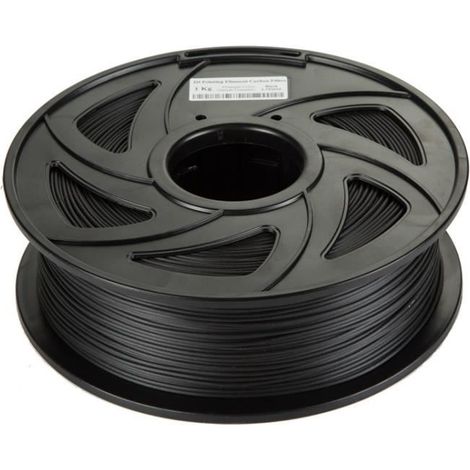 ABS Plus Filaments for 3D Printer-Black ABS Filament 1.75 mm,Low Odor Dimensional Accuracy +/- 0.02 mm,1KG,Black (1/4)