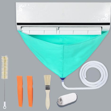 Ensemble complet de produits et d'outils de nettoyage pour les couvercles de récupération d'eau des climatiseurs (1/5)