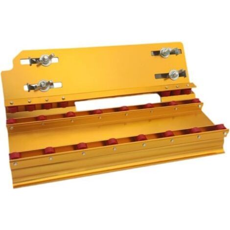 Support de chanfreinage de carrelage à 45 degrés, meuleuse d'angle à 45 °, outil auxiliaire polyvalent, outil de coupe d'angle à 45 ° pour carreleur, or (1/5)