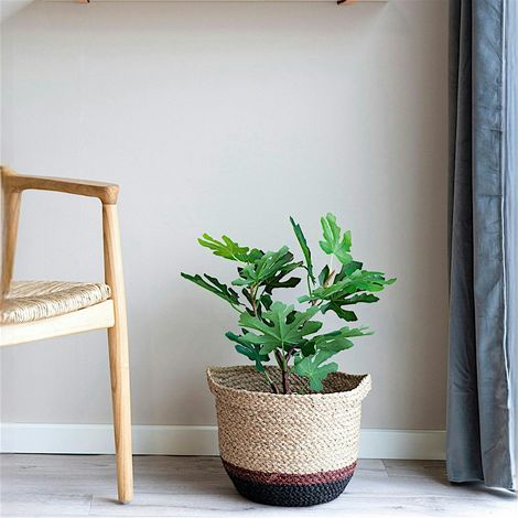 Figuier artificiel en pot (1/2)