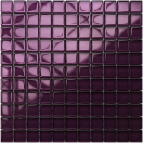 Glasmosaik für Badezimmer Küche 30x30cm - Lambrusque (1/5)
