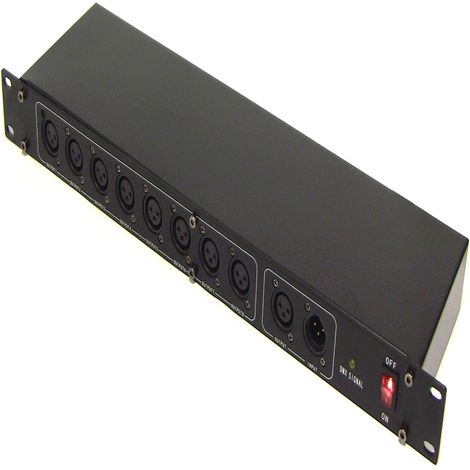 BeMatik - Multiplicateur DMX 512 8-Port 1U (1/4)