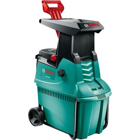 Broyeur silencieux Automatique - AXT 22 D (2200 W, débit de matériau environ 175 kg/h, capacité de coupe Ø 38 mm, dans boîte carton) Vert (1/5)