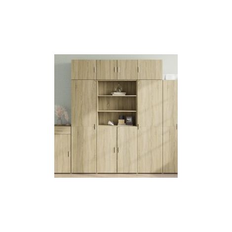 Armoire de rangement chêne sonoma 80x42,5x225 (1/5)