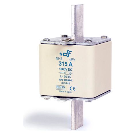 Fusibile a lama per fotovoltaico, NH3 gPV, 1000V 315A - Wimex 5523914