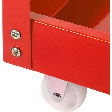 3-stöckiger Reparaturwerkzeugwagen, exklusiv im Überseelager erhältlich (rot) (1/5)