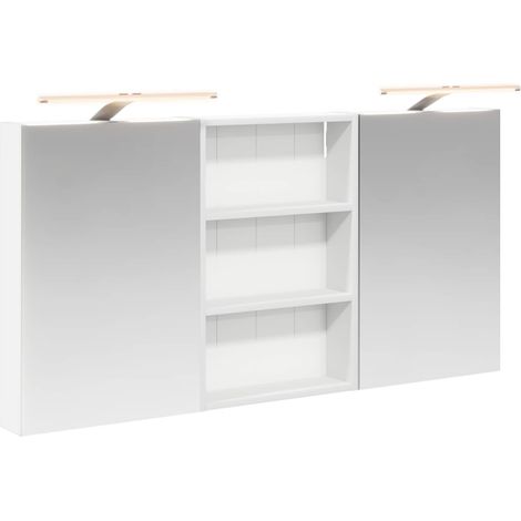 Maison Exclusive - Badezimmerschrank-Set 3 pcs 120 x 10,5 x 60,5