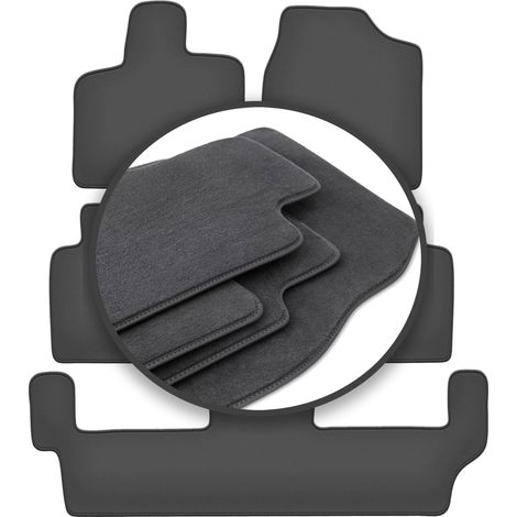 Alfombrillas premium para Chrysler Grand Voyager V 7 plazas (2008-2016) (1/5)