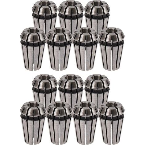 14Pcs 1-7mm ER11 Foret D'Outil de Mandrin de Collet Collet A Ressort de Support