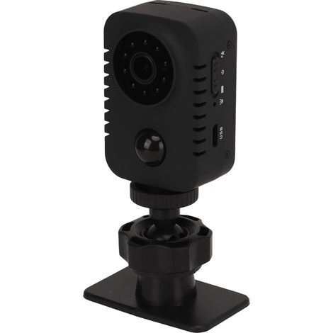 Mini caméra MD29 1080p HD portable, grand angle, infrarouge PIR, prise de vue en vue subjective (1/5)