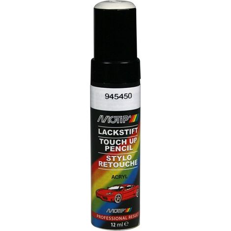 Pinceau Retouche 945450 Blanc Brillant Motip Touch Up 12 Ml (1/2)