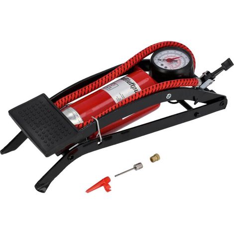 Pompe à Air Pédale 0-7 bar - Compacte, Robuste et Pratique - D-Work (1/5)