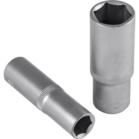 Clé à douille jbm 1/2 inch 75mm 6 points finition polie (1/3)