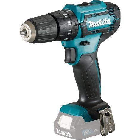 Perceuse visseuse à percussion makita 12v cxt - sans batterie ni chargeur - hp333dz (1/5)