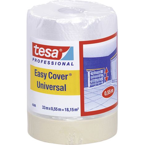 tesa 04368-00012-03 Abdeckfolie tesa Easy Cover® Hellbraun (L x B) 33 m x 55 cm 1 St.