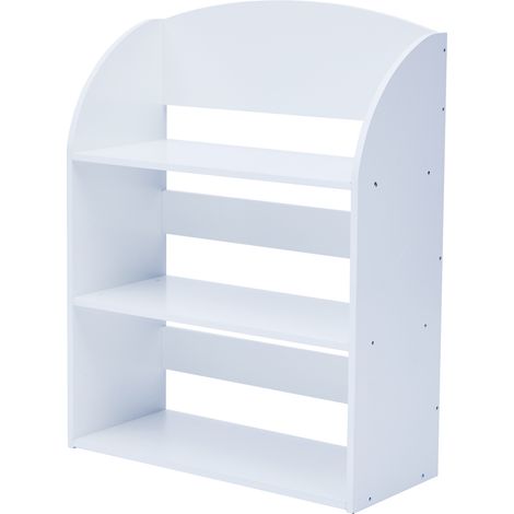 Fantasy Fields by Teamson Kids Child Sized Bookcase with 3 Shelves, White (1/5)