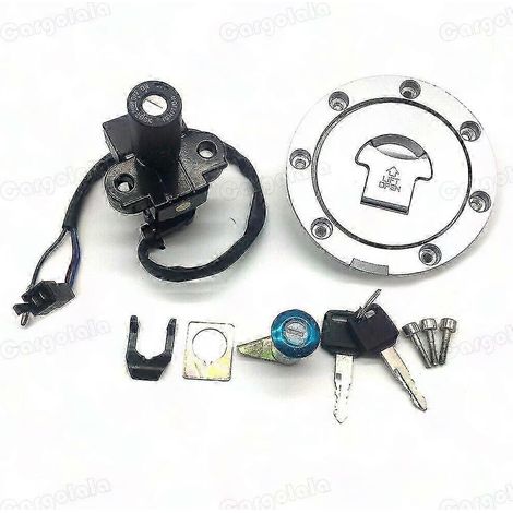 Contacteur Neiman Réservoir Essence Bouchon Verrou Selle Clé Jeu Pour CBR900RR 1992-1999 (1/5)