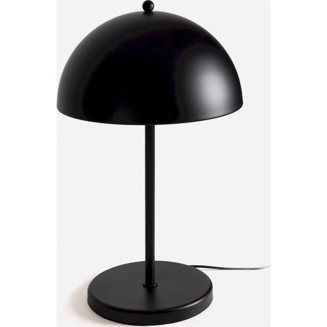 Lampe de table noire en métal au style chic - noir (1/5)
