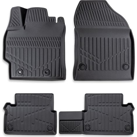 4er-Set 3D‑Gummifußmatten für den Innenraum Erpassan - TOYOTA AURIS II 2013–2018