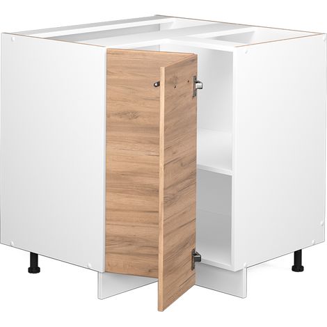 Mobile ad angolo cucina Fame-Line, Quercia dorata, 80.5 cm senza piano di lavoro, Vicco (1/5)