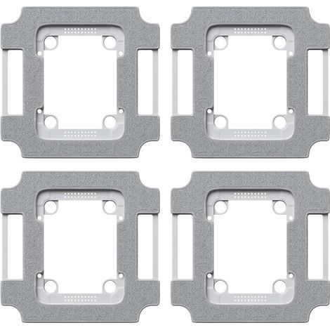 Chuancheng 4er-Pack Mikrofaser-Reinigungspads mit Halterung für Ecovacs Winbot W3 Omni Fensterreinigungsroboter, werkzeugloses Ersatzteilset (1/5)