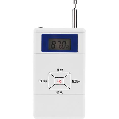Émetteur FM sans fil mini portable 70MHz-108MHz, adaptateur audio stéréo pour voiture
