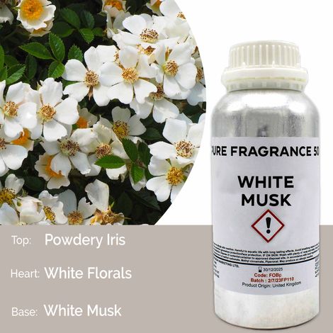500ml (Pur) FO - Musc Blanc- Vendu par 1 (1/2)
