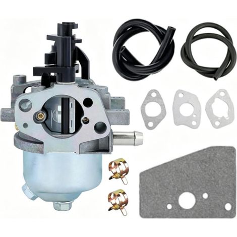Carburador con juntas, mangueras de combustible y abrazaderas para motor de cortacésped de 149 cc 1485349S XT675 XT650 XT6 XT7 XT173 (1/4)