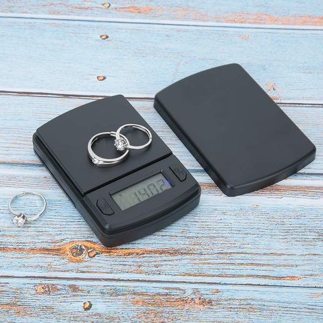 Mini Balance à Bijoux Balance de Poche Numérique électronique Portable (1/5)