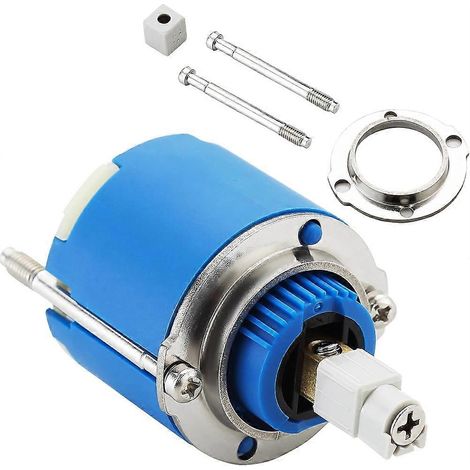 Ersatzkartusche für Armaturen, kompatibel mit der Grohe 46048000 Einhebel-Mischbatterie (46 mm Keramikkartusche). (1/5)