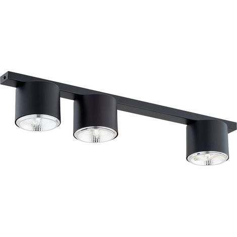 Barra faretti NANO nera minimalista 70cm 3xES111 15W Emibig (1/5)