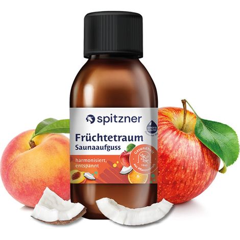 Spitzner Saunaaufguss Früchtetraum 125 ml Wellness Sauna Aufguss Wellnessaufguss