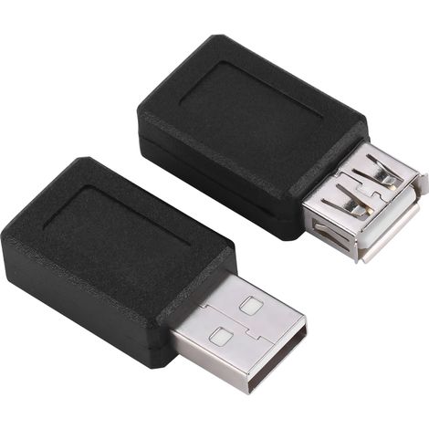 Lot de 10 adaptateurs USB micro et mini mâles-femelles - Connecteurs de conversion universels (1/2)