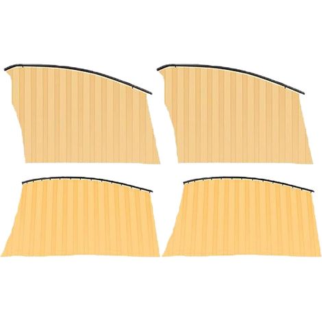 Pare-soleil pour fenêtre latérale de voiture - Rideau magnétique pour fenêtre latérale de voiture - Bloque la forte lumière du soleil en été - Protection solaire de voiture pour camion, caravane, (1/5)